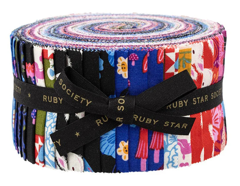 Hello Alice 2.5" Jelly Roll Sarah Watts Ruby Star Society RS2120JR