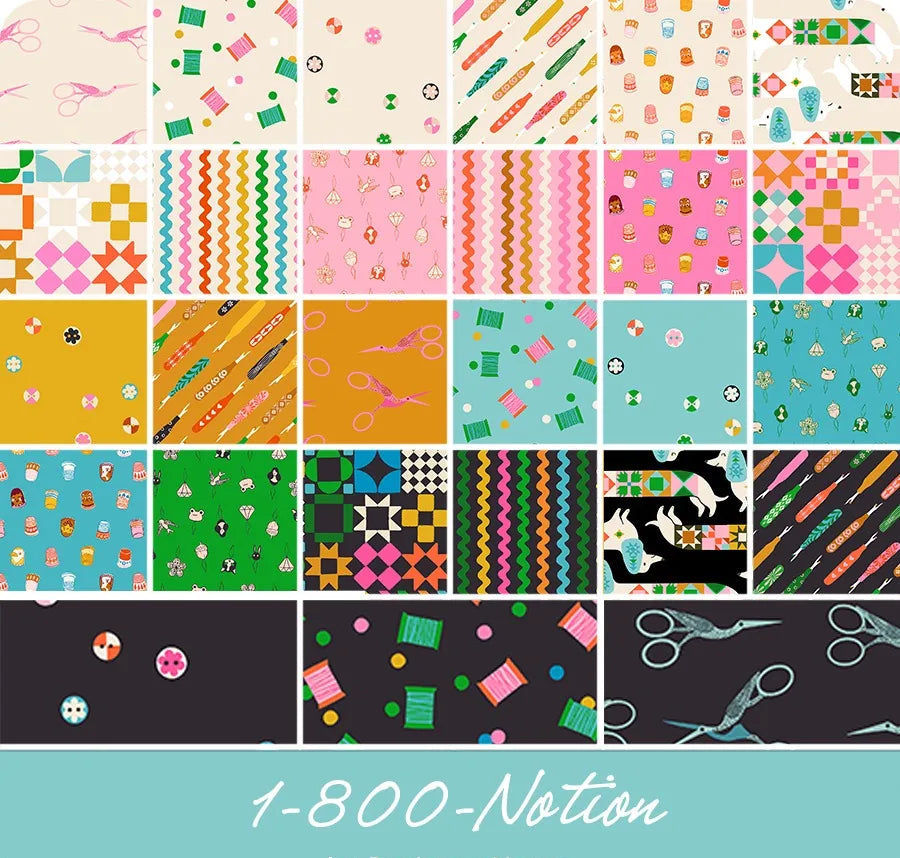 1-800-Notion 2.5" Jelly Roll® RS5207JR Ruby Star
