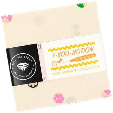 1-800-Notion 5" Charm Pack RS5207PP Ruby Star