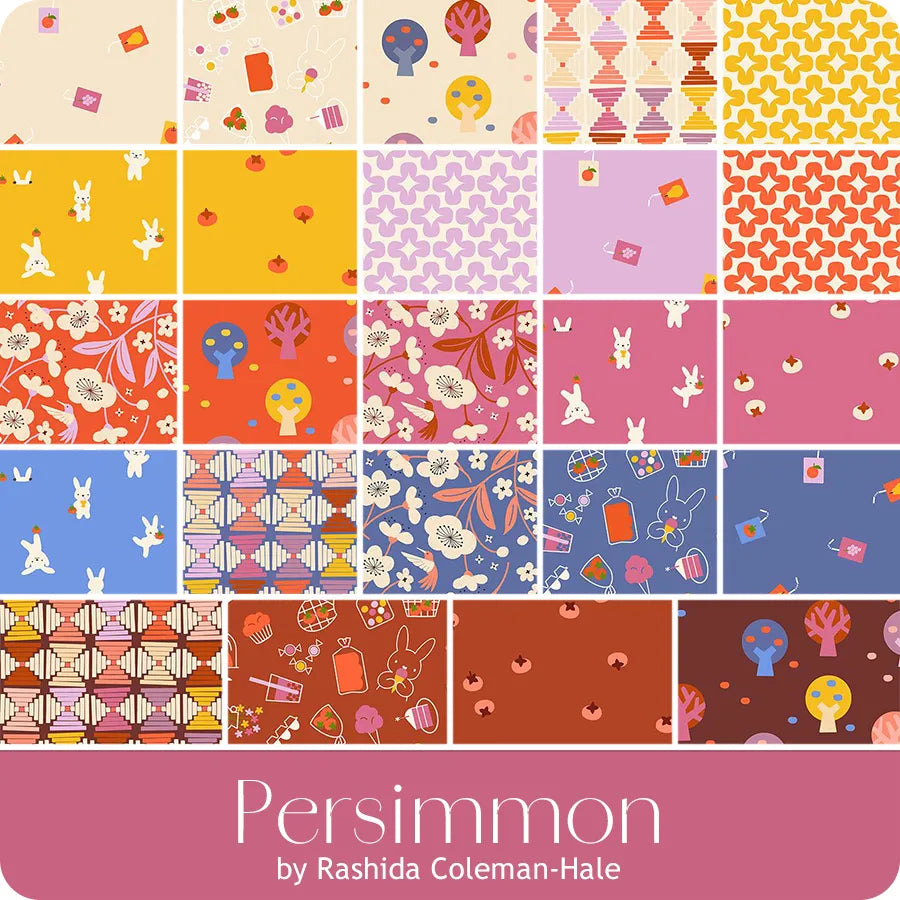 Persimmon 2.5" Mini Charm RS1118MC Moda