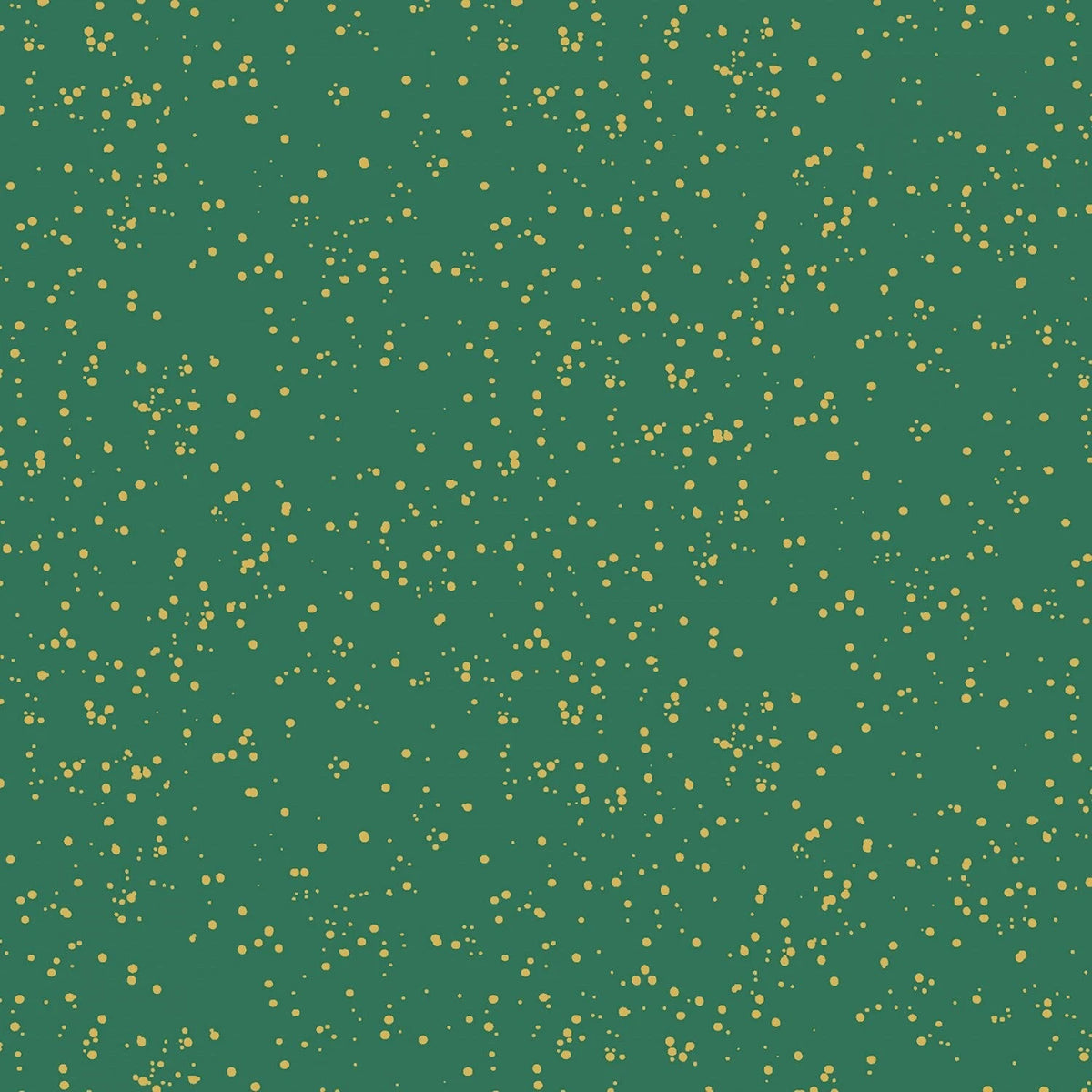 Sparkle Sparkly Basic Green Gold Metallic Dots SPKL05401G Jennifer Ellory P&B Half Yard