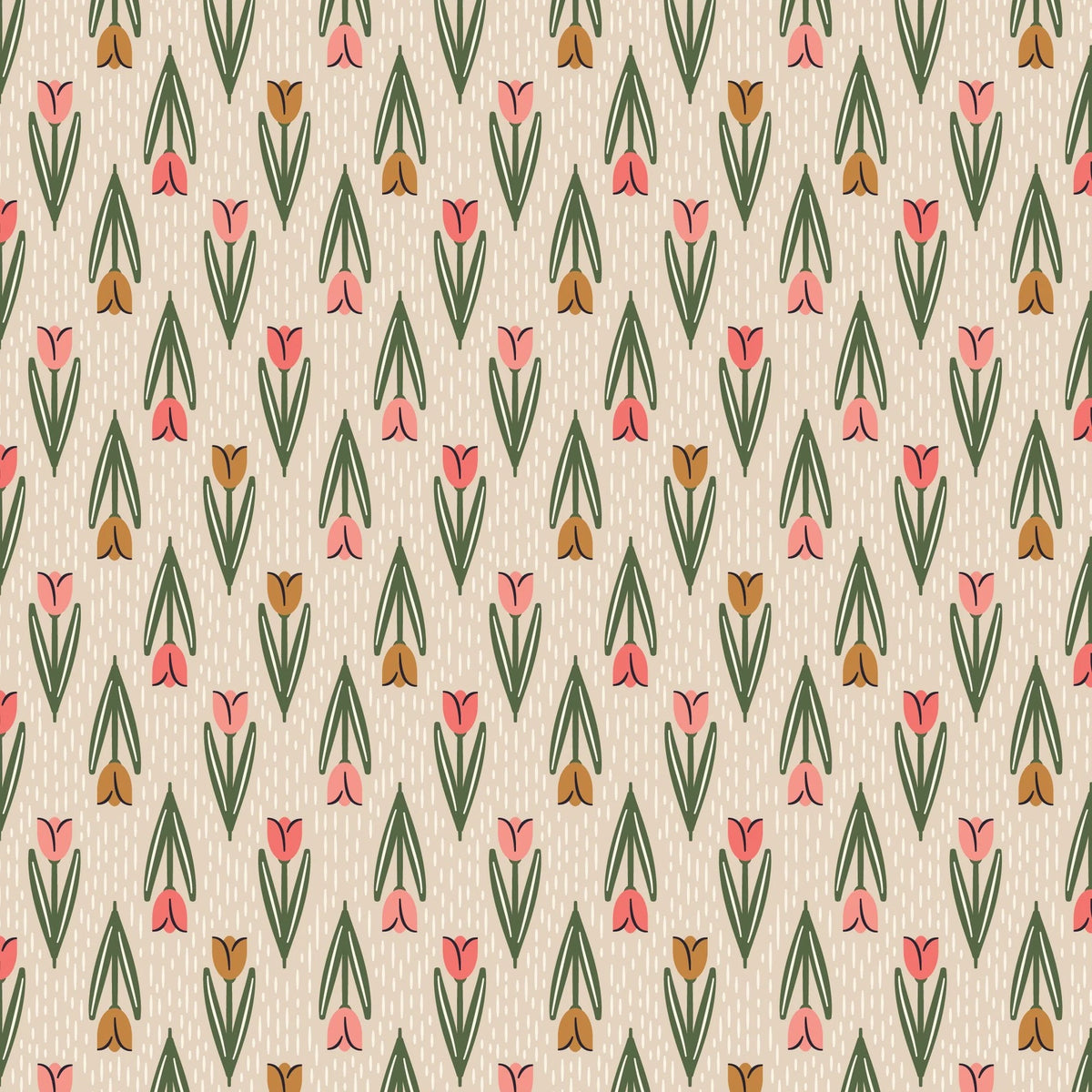Spring Showers 228215 May Flowers Ann Gardner Cloud9 Half Yard