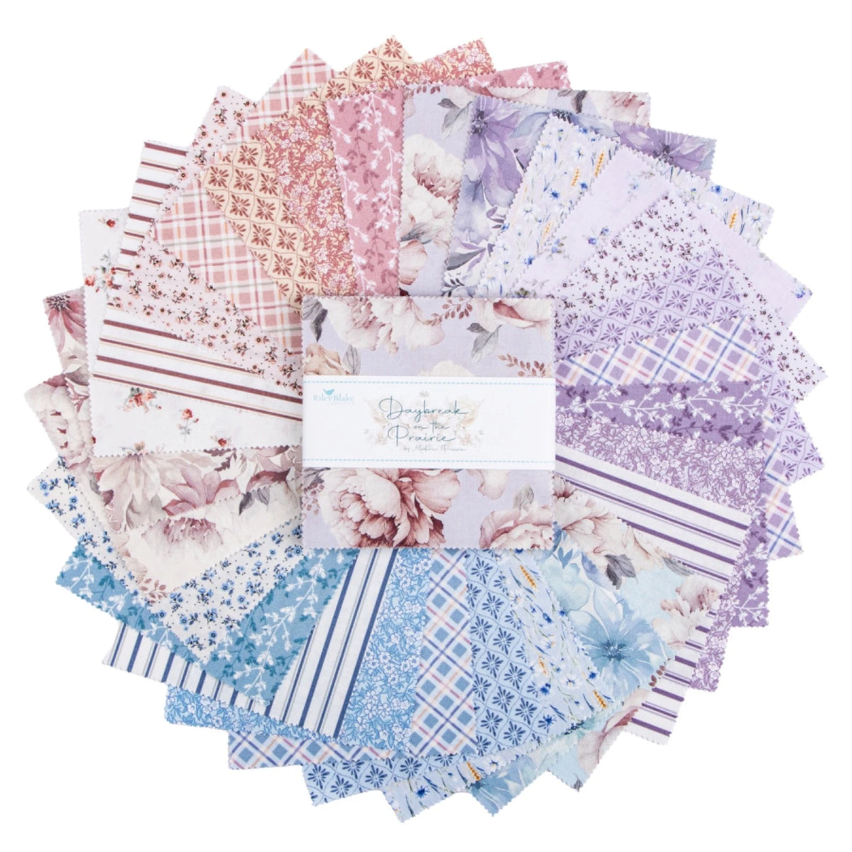 Daybreak on the Prairie 5" Stacker Charm Pack Modern Prairie Riley Blake 5-17680-42