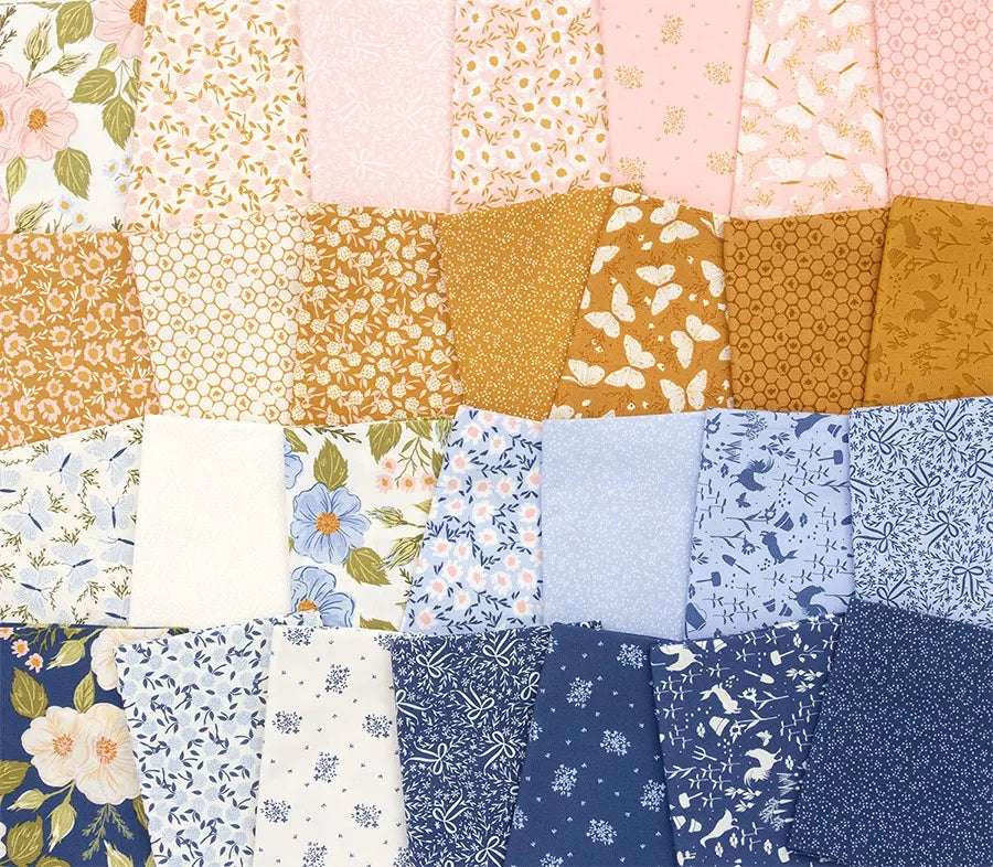 Wildbriar Fat Quarter 43220AB Sweetfire Road Ruby Star