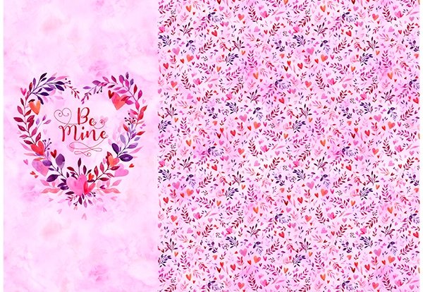 Celebrate The Season 2.0 February Be Mine 63" Panel T4907-587 Hoffman Fabrics 205P