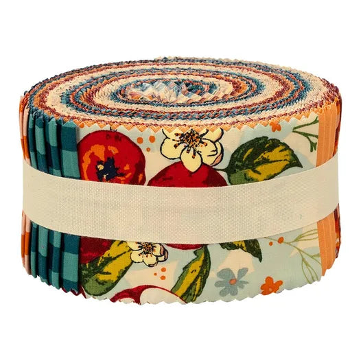The Orchard 2.5" Strips Jelly Roll Maureen Cracknell Art Gallery