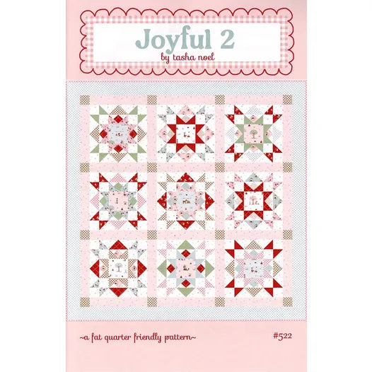 Tasha Noel Joyful 2 Quilt Pattern Riley Blake P117-JOYFUL2
