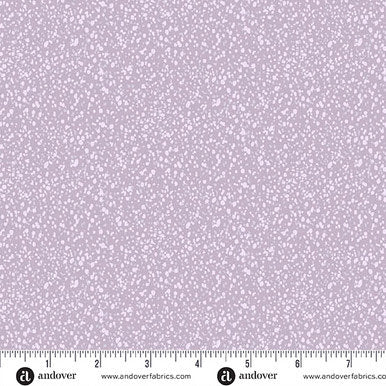 Freckles 2 A-1424-P Textiles Freckles Lilac Karen Lewis Andover Half Yard