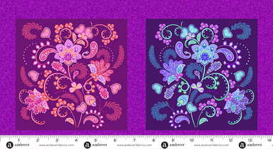 Fantasy Garden A-1553-X Sarah Maxwell Andover