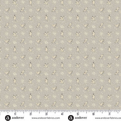 Wildflower Cottage A-1598-C Meadowlarks Cloud Renee Nanneman Andover Half Yard