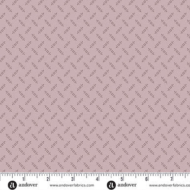 Wildflower Cottage A-1597-P Fern Moss Lilac Renee Nanneman Andover Half Yard