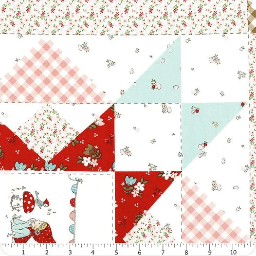 Whimsical Woodland P17651-PANEL 2/3 Yard Pillow Panel Riley Blake 78M