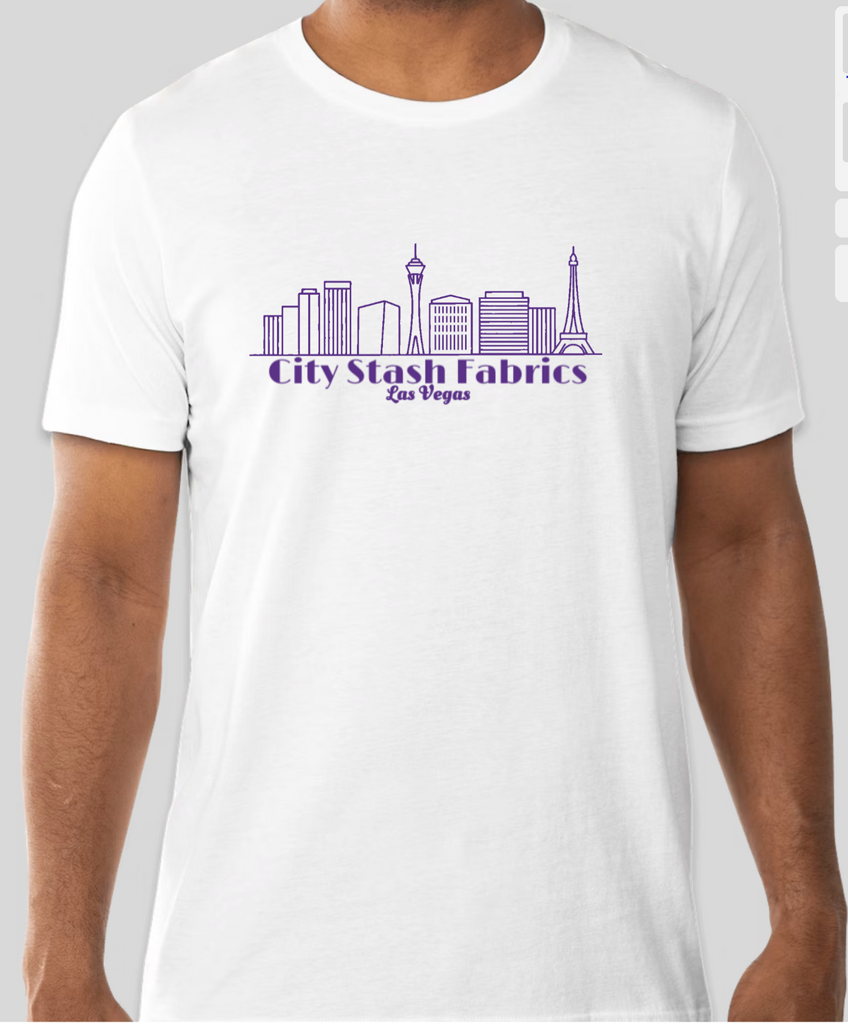 City Stash Fabrics Men's XXXL T-Shirt (Las Vegas)