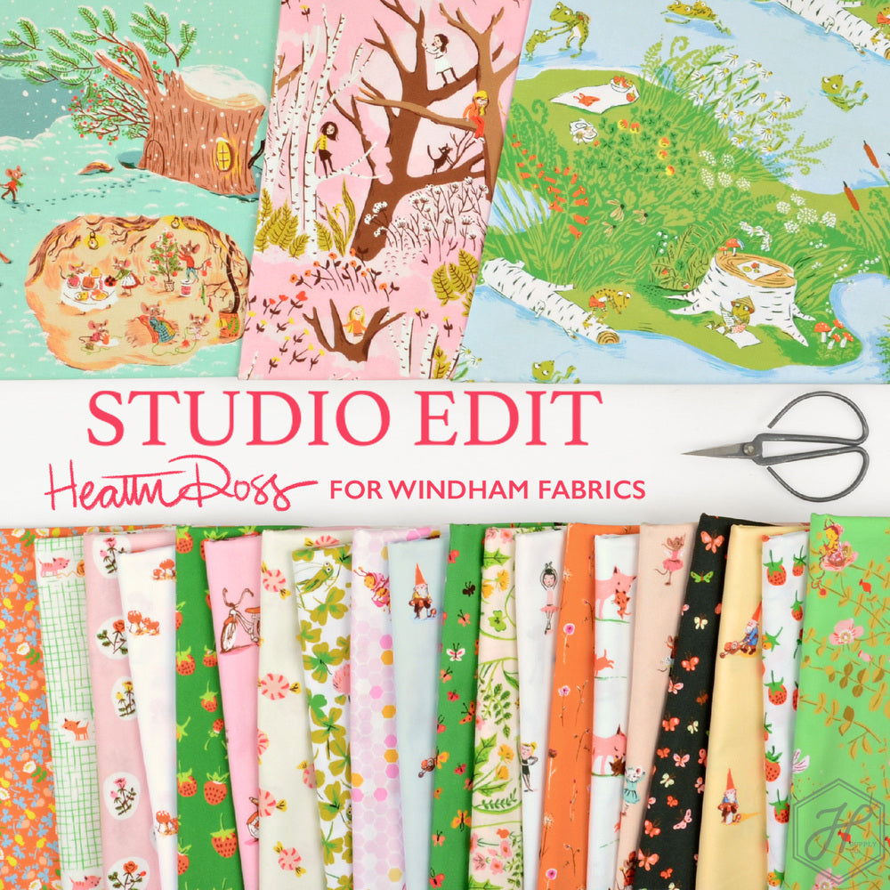 Studio Edit FATQSTED-X Fat Quarter Bundle Heather Ross Windham